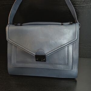 LOEFFLER RANDALL Rider Satchel Bag - Navy